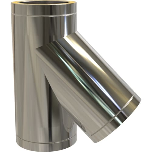 TW Pro Stainless Steel 5" (125mm) 135 Degree Tee