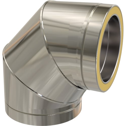 TW Pro Stainless Steel 5" (125mm) 90 Degree Bend