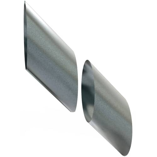 TW Pro Stainless Steel 5" (125mm) Adjustable Wall Sleeve 45 Degree