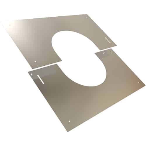 TW Pro Stainless Steel 5" (125mm) Finishing Plate 0 To 30 Degrees