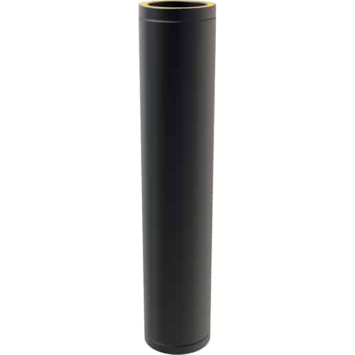 TW Pro Matt Black 6" (125mm) 1000mm Length