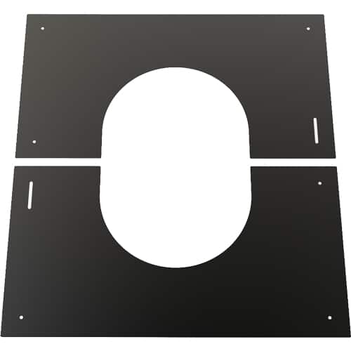 TW Pro Matt Black 6" (150mm) Finishing Plate 0 To 30 Degrees