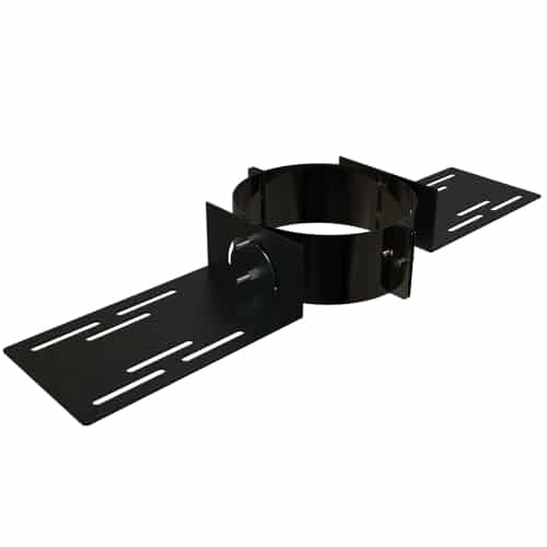 TW Pro Matt Black 6" (150mm) Heavy Duty Roof Support