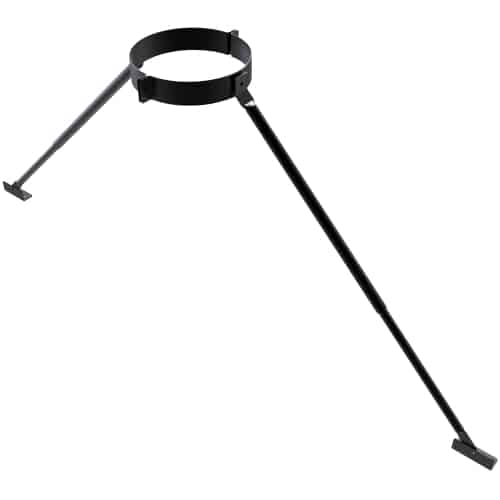 TW Pro Matt Black 6" (150mm) Roof Brace Kit