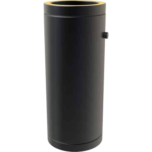 TW Pro Matt Black 5" (125mm) Testing Pipe 500mm