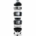 Apollo 18 Charcoal Water Smoker 47cm