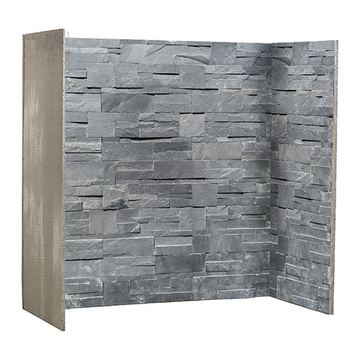 Ecostove Black Block Slate Chamber Set