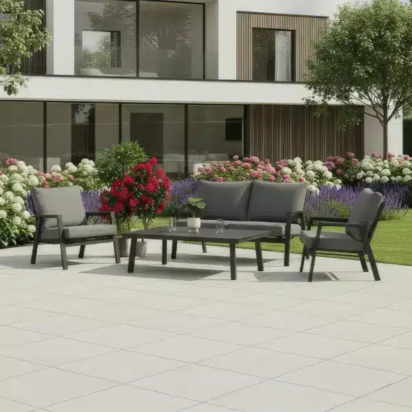 Nova - Zara 2 Seater Sofa Lounging Set with Rectangular Coffee Table