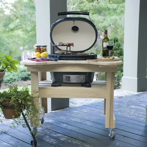 Primo Oval JR 200 Ceramic BBQ Grill