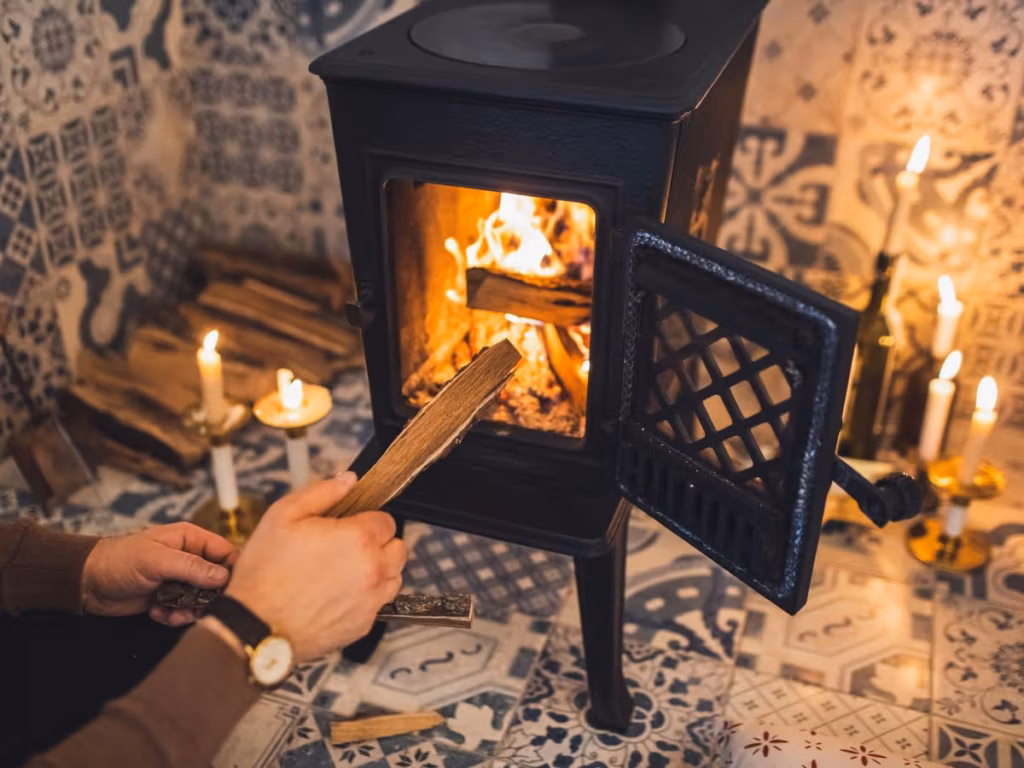 A blog post answering the question, are wood burners bad for the environment?