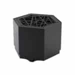 Pollen Hex Large Black Smokeless Fire Pit