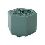 Pollen Hex Large Green Smokeless Fire Pit