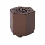 Pollen Hex Small Brown Smokeless Fire Pit
