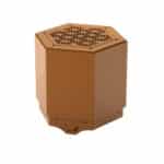 Pollen Hex Small Rust Smokeless Fire Pit