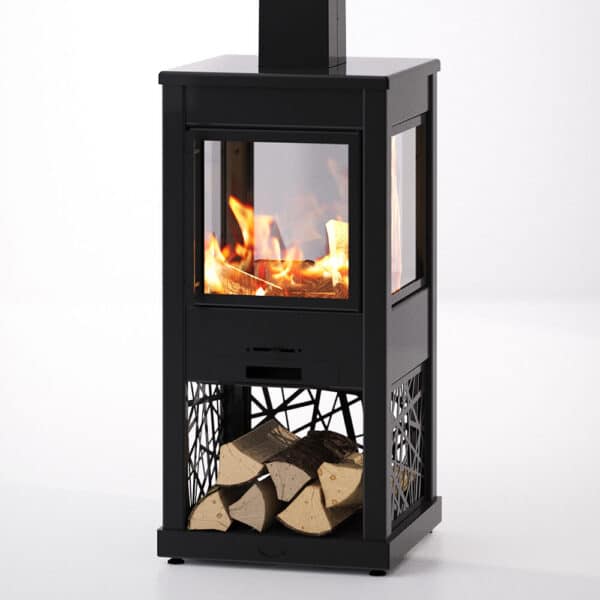 Pollen Hive Black Outdoor Stove