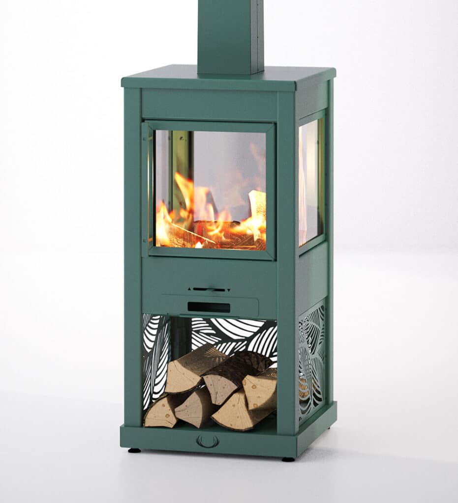 Pollen Hive Green Outdoor Stove