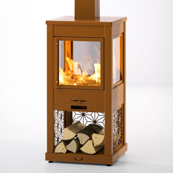 Pollen Hive Rust Outdoor Stove