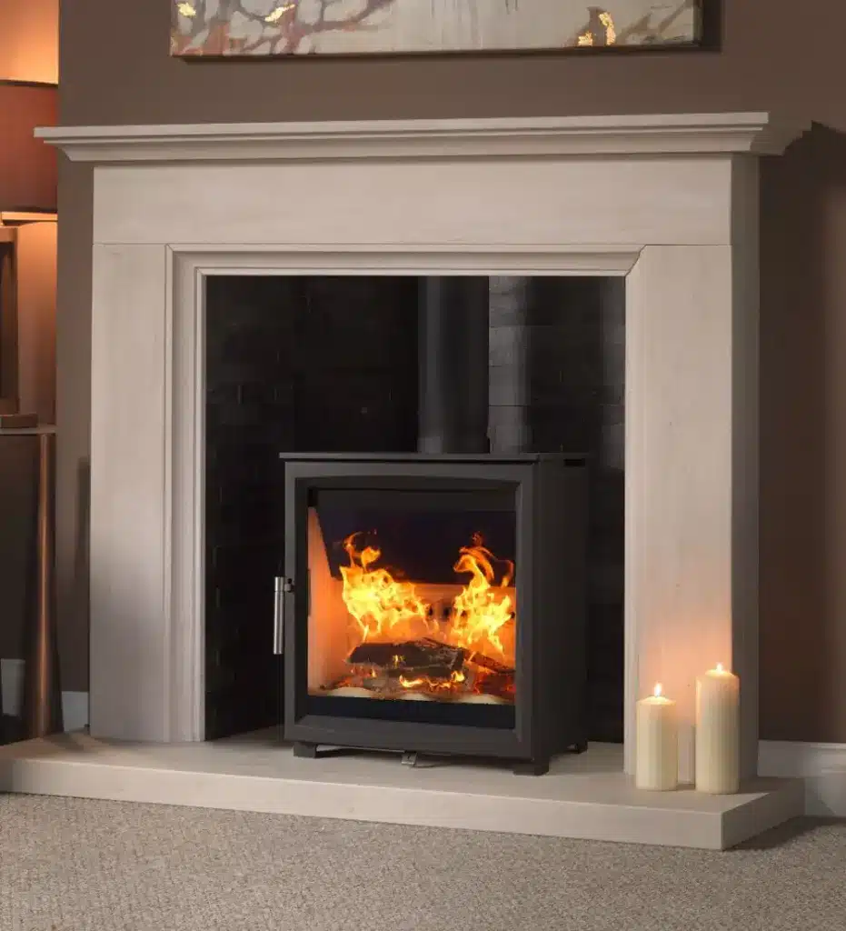 Fireline Woodtec 5kW Wide Wood Burning Stove