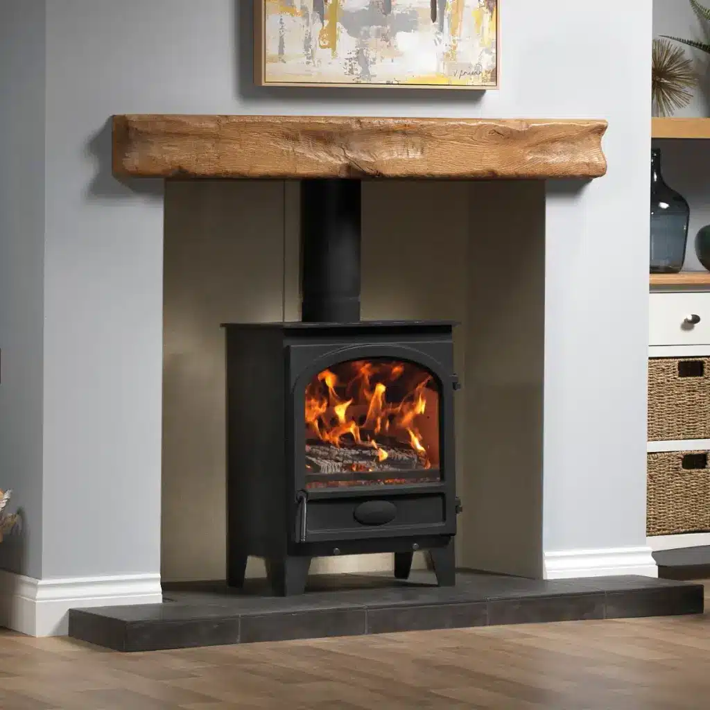 Go Eco Excel 5kW Wide Traditional Door Multifuel Stove