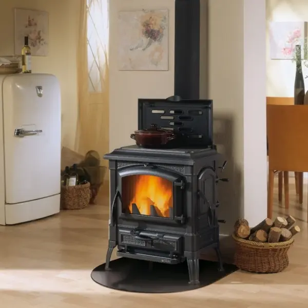 La Nordica Isetta Wood Burning Stove With Cook Top