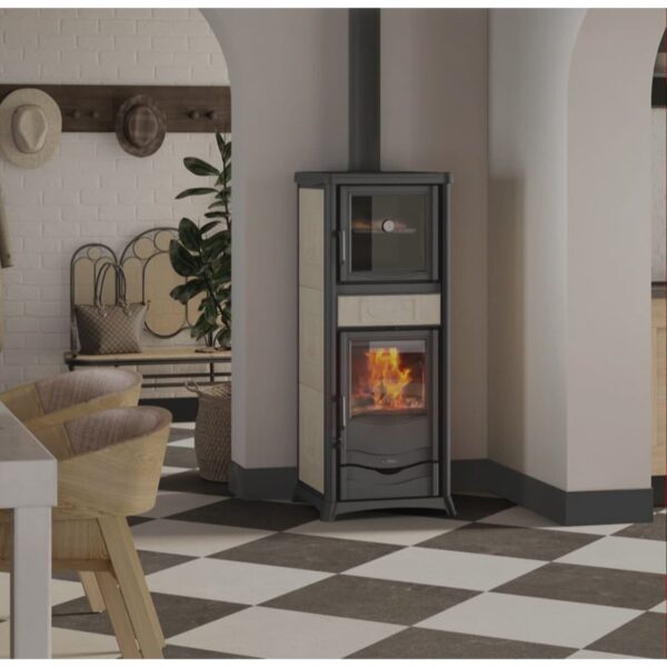 La Nordica Rossella Plus Forno Ceramica Wood Burning Stove