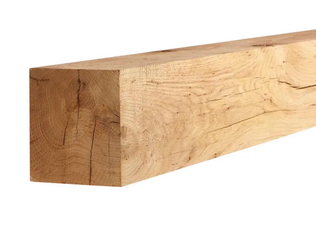 Ecostove Solid Oak Fireplace Mantel Beam