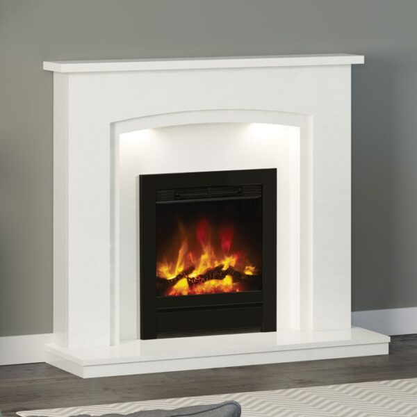 Flare Beam 16" Electric Fire With Edge Frame