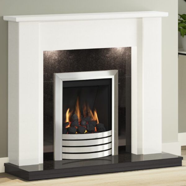 Flare Elda 48" Marble Fireplace