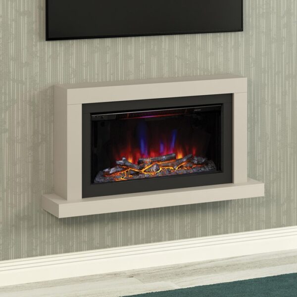 Flare Elyce 43" Wall Mounted Inset Electric Fire