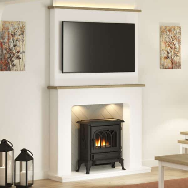 Flare Knightley 54" Inglenook Fireplace