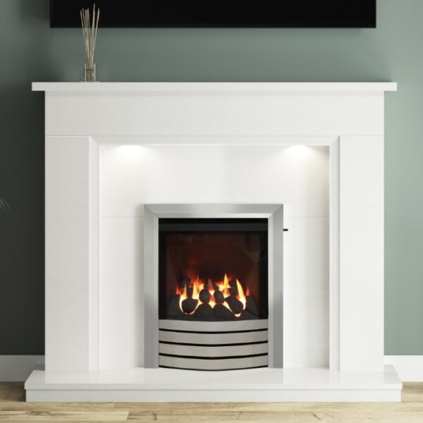 Flare Madalyn 52" Marble Fireplace