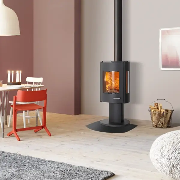 ILD 15 Eco 6kW Wood Burning Pedestal Stove